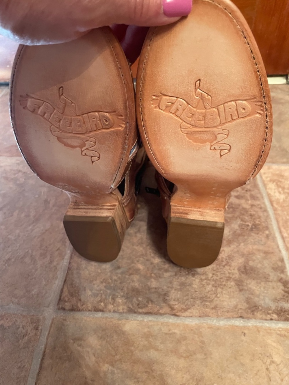 NWOT GHOST Boots by FREEBIRD  Sz 7 Natural - Picture 6 of 9